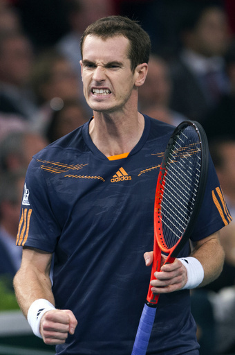 マレーがマチュー下し3回戦進出、パリ・マスターズ