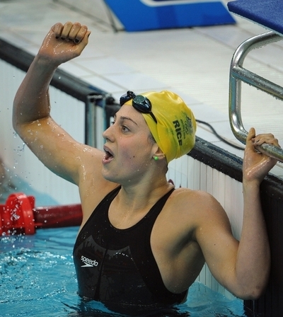 ステファニー・ライス 世界新で女子400メートル個人メドレー制す