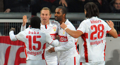 シュツットガルト シャルケを下し6試合ぶりの白星
