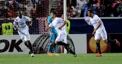 昨季王者セビージャ、交代選手の活躍でゼニトに逆転勝利 ヨーロッパリーグ