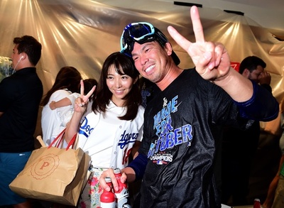 ドジャースが4季連続地区制覇、レジェンド引退の日に劇的サヨナラ勝ち