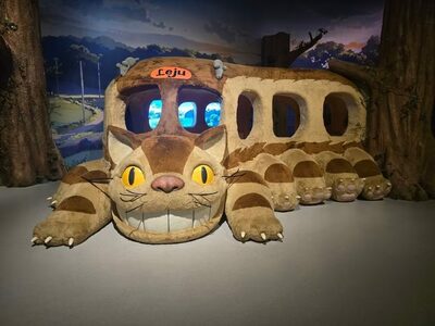 韓国・済州島で「スタジオジブリ展」開幕…トトロのネコバスも登場
