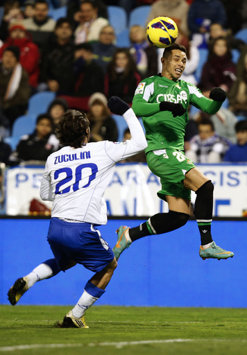 ベティス、レアル・サラゴサに勝利