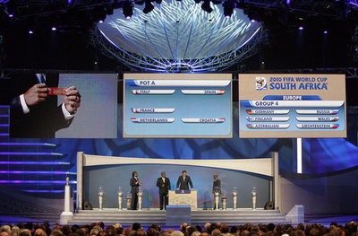 W杯南アフリカ大会 欧州予選の組合せが決定