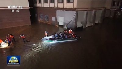 中国広西チワン族自治区 豪雨で6人死亡 13万人が緊急避難
