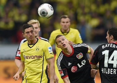 レバークーゼンとドルトムントは引き分け