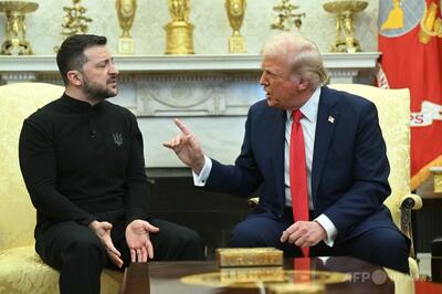 トランプ氏、クリミア割譲認めないゼレンスキー氏を猛批判