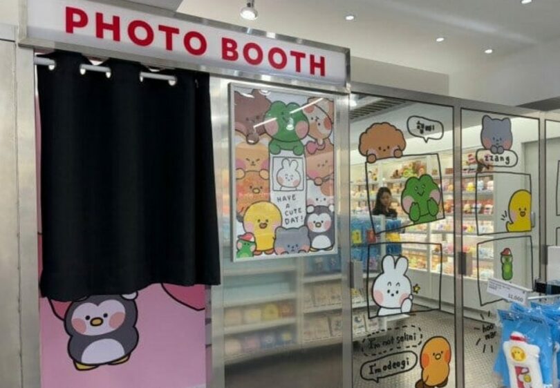 LINE FRIENDSスクエア聖水フォトブース(c)KOREA WAVE