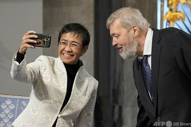 SNSで「有毒なヘドロ」まん延 ノーベル平和賞レッサ氏が非難