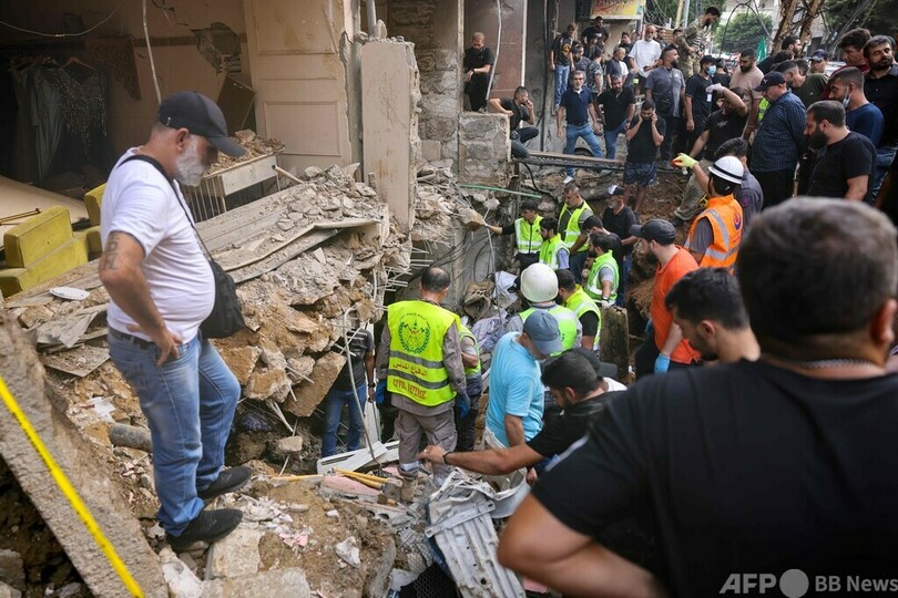 イスラエル、レバノン首都郊外空爆 ヒズボラ幹部殺害