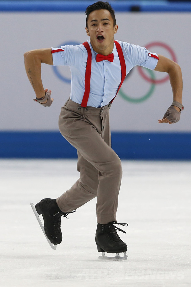 アモディオ、フィギュア男子シングルで18位 ソチ五輪 写真13枚 国際