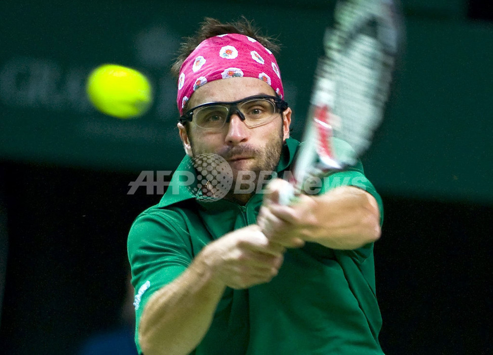 クレマン レンクイスト下し2回戦へ 写真2枚 国際ニュース：AFPBB News