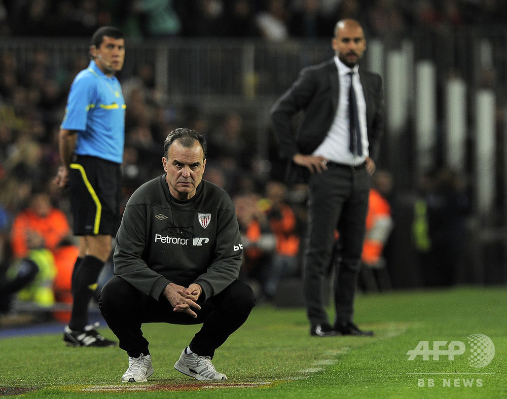 ビエルサ監督のプレミア参戦 素晴らしい ペップ監督が絶賛 写真1枚 国際ニュース Afpbb News