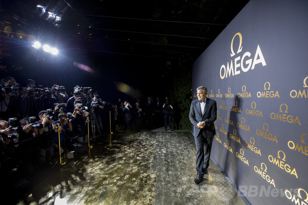 ジョージ・クルーニーも出席、「オメガ」主催のスペシャルイベント