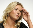 都内で開催された「マリア・シャラポワ by コールハーン（%%Maria Sharapova by Cole Haan%%）」記者会見に出席したマリア・シャラポワ（2009年9月25日）。(c)AFP/Yoshikazu TSUNO
