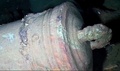 コロンビア・カルタヘナ沖に沈むガレオン船「サンホセ号」を捉えた動画のスクリーンショット。コロンビア大統領府提供（2022年6月6日提供）。(c) AFP PHOTO / COLOMBIAN PRESIDENCY