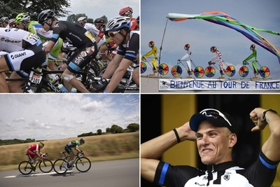 キッテルが3勝目、王者フルーム転倒で冷や汗 ツール・ド・フランス