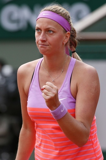 クビトバが16強入り、3回戦でベグに快勝 全仏オープン