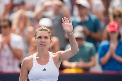 ハレプがケルバーを下し2年連続決勝へ、ロジャーズ・カップ