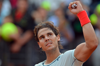 ナダルがフルセット制し準々決勝進出、イタリア国際