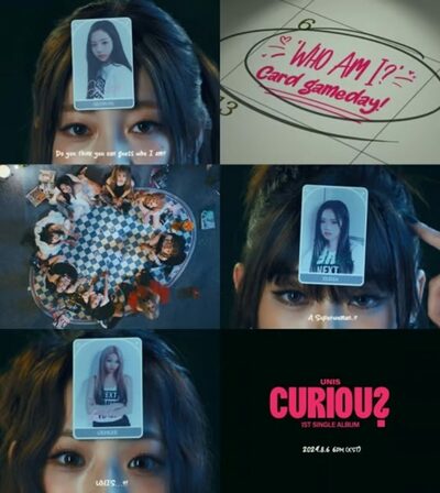 「カムバックD-6」UNIS、1stシングルアルバム「CURIOUS」映像