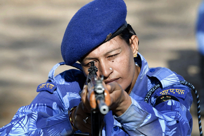 女性特殊部隊員、「国際女性の日」前日も訓練 インド