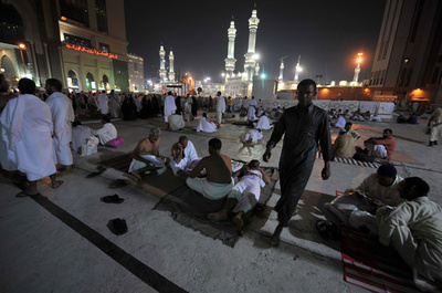 イスラム教の大巡礼「ハッジ」、世界中の信者がメッカに集結