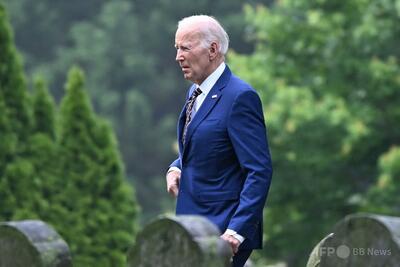 バイデン前米大統領「気分は良い」 がん公表後初コメント