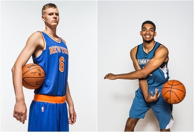 タウンズとポルジンギス、満場一致でオール・ルーキー・チームに選出