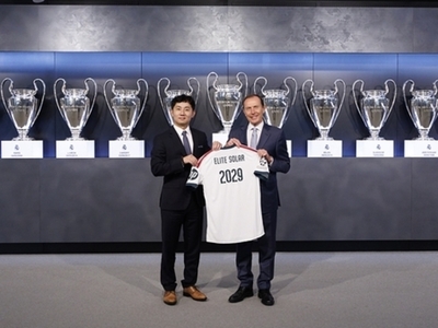 Real Madrid C.F.とELITE Solarがグローバル戦略的提携を発表