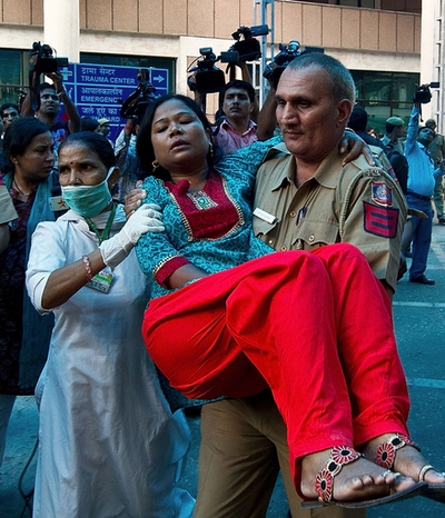 ニューデリーの高裁前で爆発、イスラム武装勢力の犯行か