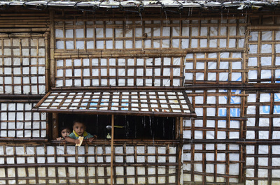 【今日の1枚】ロヒンギャ難民キャンプの子どもたち