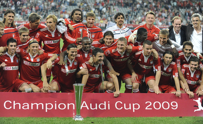 バイエルン マンチェスター・ユナイテッドとのPK戦を制し優勝、アウディ杯