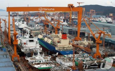 韓国造船大手3社、造船所の稼働率100％超…3年分の受注抱え設備投資加速