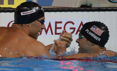 グレイバーズが男子100m背泳ぎ優勝、第15回世界水泳