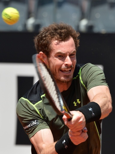 マレー、今季のクレーコート連勝を伸ばす イタリア国際