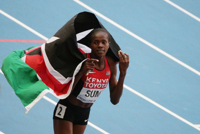 サムが女子800メートル制す、第14回世界陸上