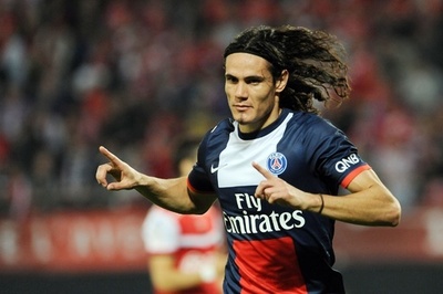 PSG、カヴァーニの得点でバランシエンヌに辛勝