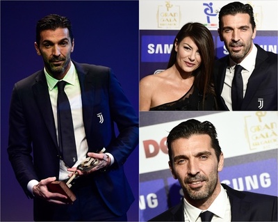 ブッフォンがセリエA最優秀選手に輝く、ユベントスから6年連続