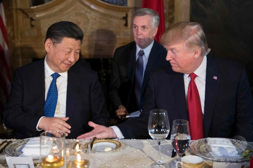 シリア攻撃命じたのは習氏との「デザート中」 トランプ氏が明かす