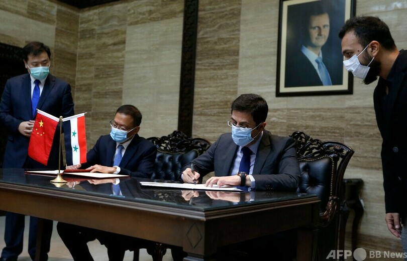 中国、シリアにコロナワクチン50万回分寄付