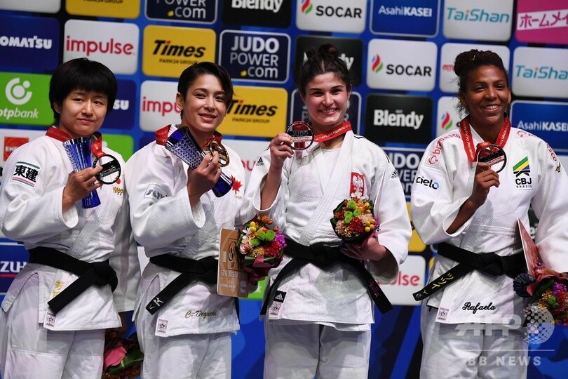 大野がすべて一本勝ちで貫禄の金、芳田は出口に敗れ銀 世界柔道