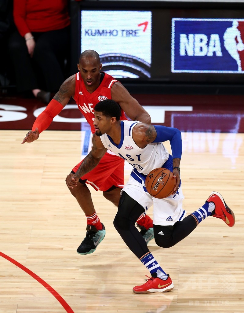 NBAオールスター、現役最後のコービーへ愛情あふれる球宴に