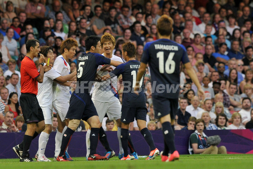 男子サッカー日本代表、韓国に敗れメダル獲得ならず