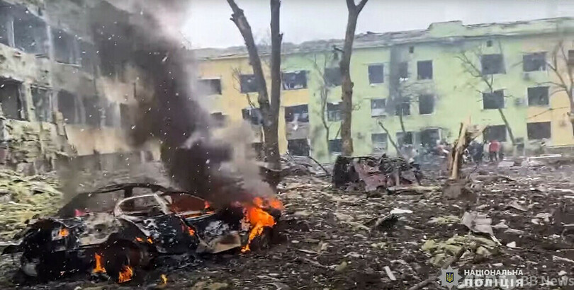 小児病院空爆、少女含め3人死亡 ロシア側は「過激派の基地」と主張