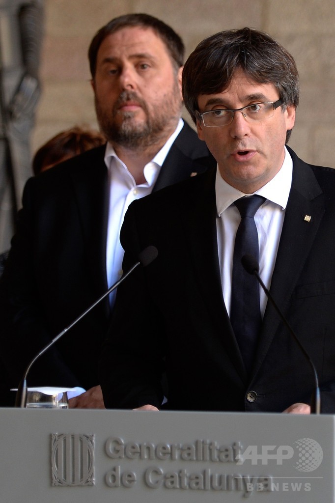 スペイン政府が「非常事態」押し付け、住民投票めぐり州首相が非難