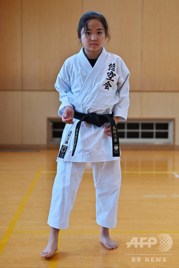 早過ぎた東京2020、13歳空手少女が抱く五輪の夢