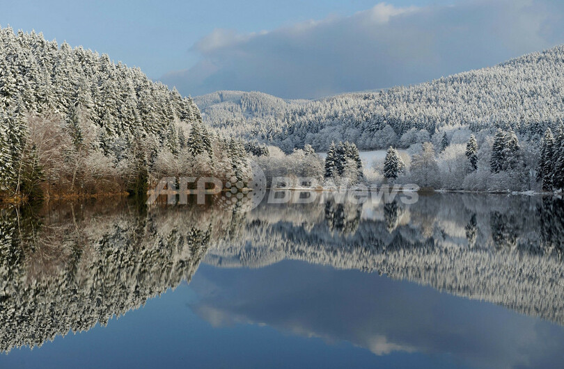 鐘も凍り付く 冬景色のドイツ 写真15枚 国際ニュース Afpbb News