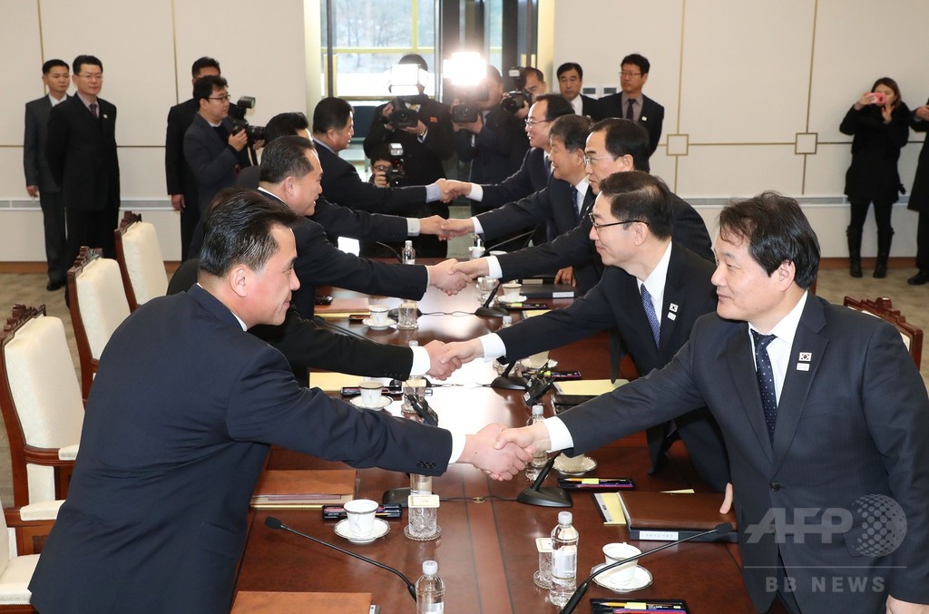 韓国、平昌五輪開催中に離散家族の再会を提案 南北高官級会談 韓国、平昌五輪開催中に離散家族の再会を提案 南北高官級会談
