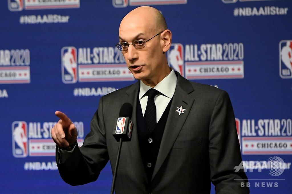 NBA、感染の「大幅」拡大なら再度中断も コミッショナー発言 NBA、感染の「大幅」拡大なら再度中断も コミッショナー発言